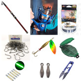 ست چوب آلبا استار و چرخ سیل استار